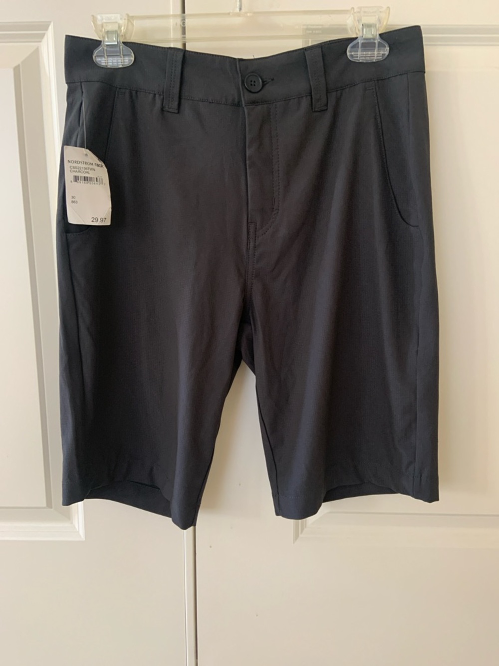 Coastaoro Men’s Black Casual Stretch Shorts